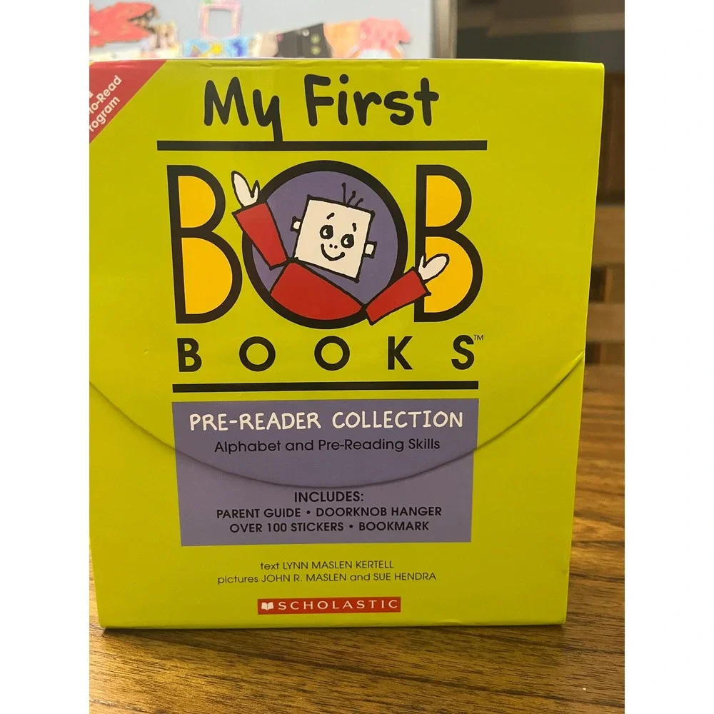 Scholastic My First Bob Books Pre-Reader Collection Alphabet 24 Book Set Boxed